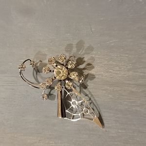 Vintage Rhinestone Brooch